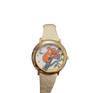 Vintage Pearl Quartz Momma & Baby Kaola Watch
